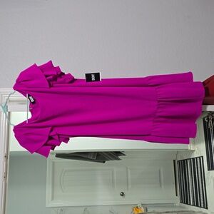 DKNY Fushia/Purple size 14 Dress